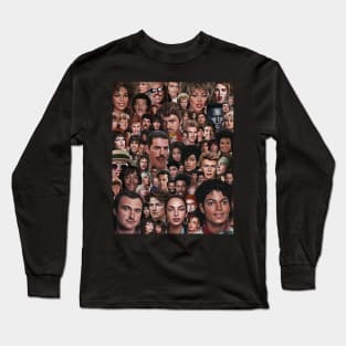 Eighties Music Long Sleeve T-Shirt